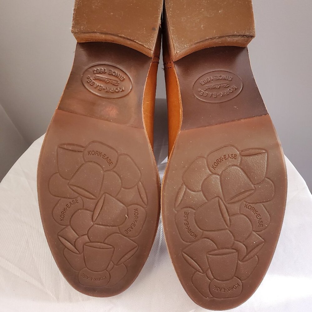 Kork ease brown leather ankle boots - Picture 5 of 5